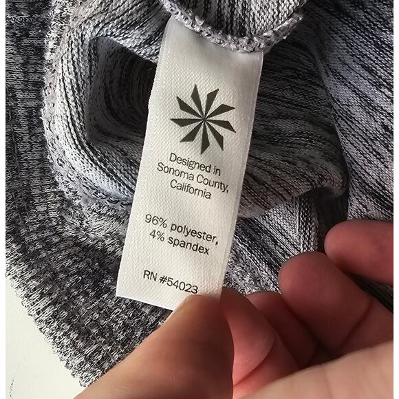 Athleta downplay skirt zip picket stretch drawstring waist EUC M active grey - Picture 8 of 10